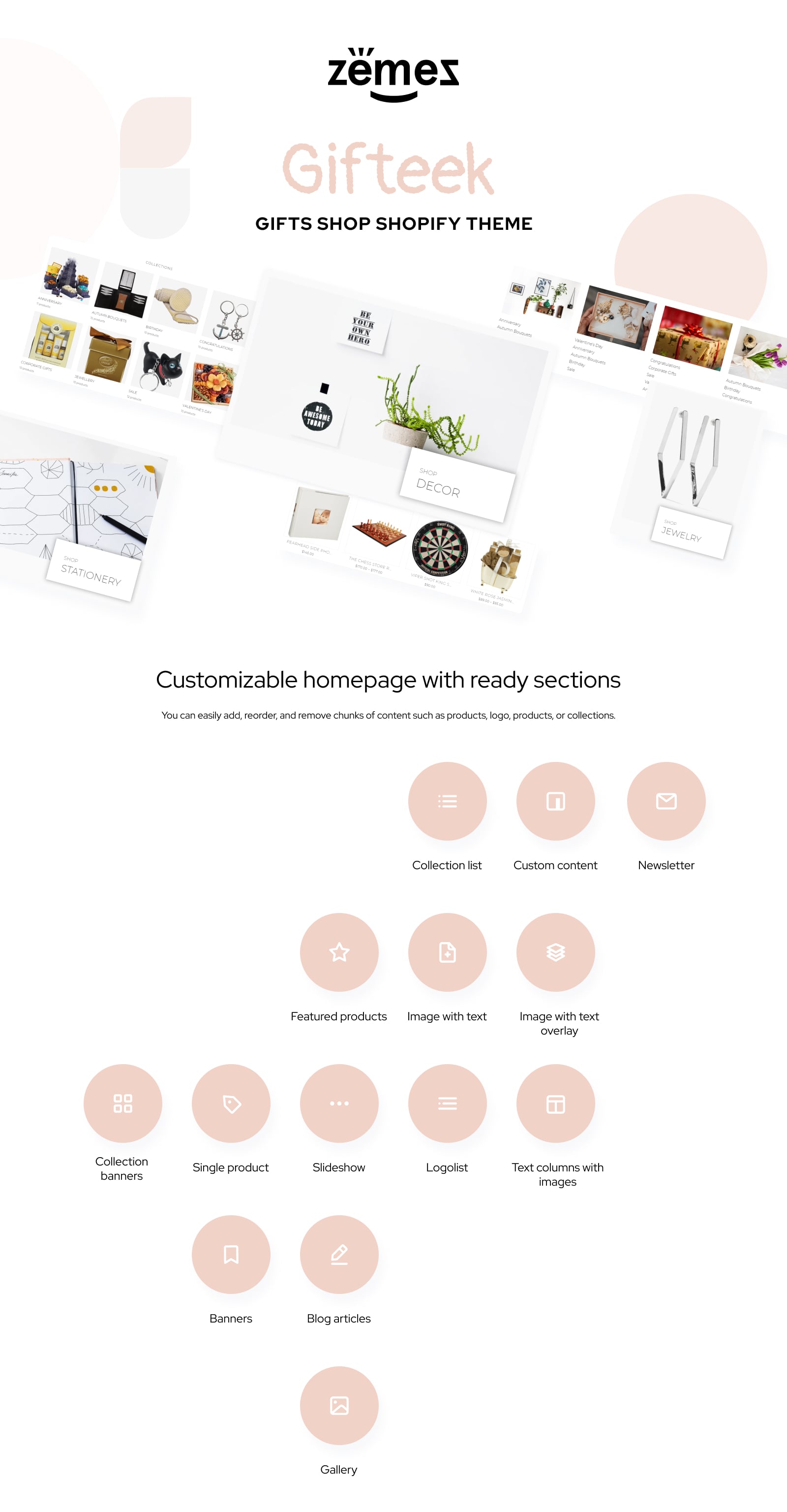 Gift Gifts Shop Shopify Theme for 99